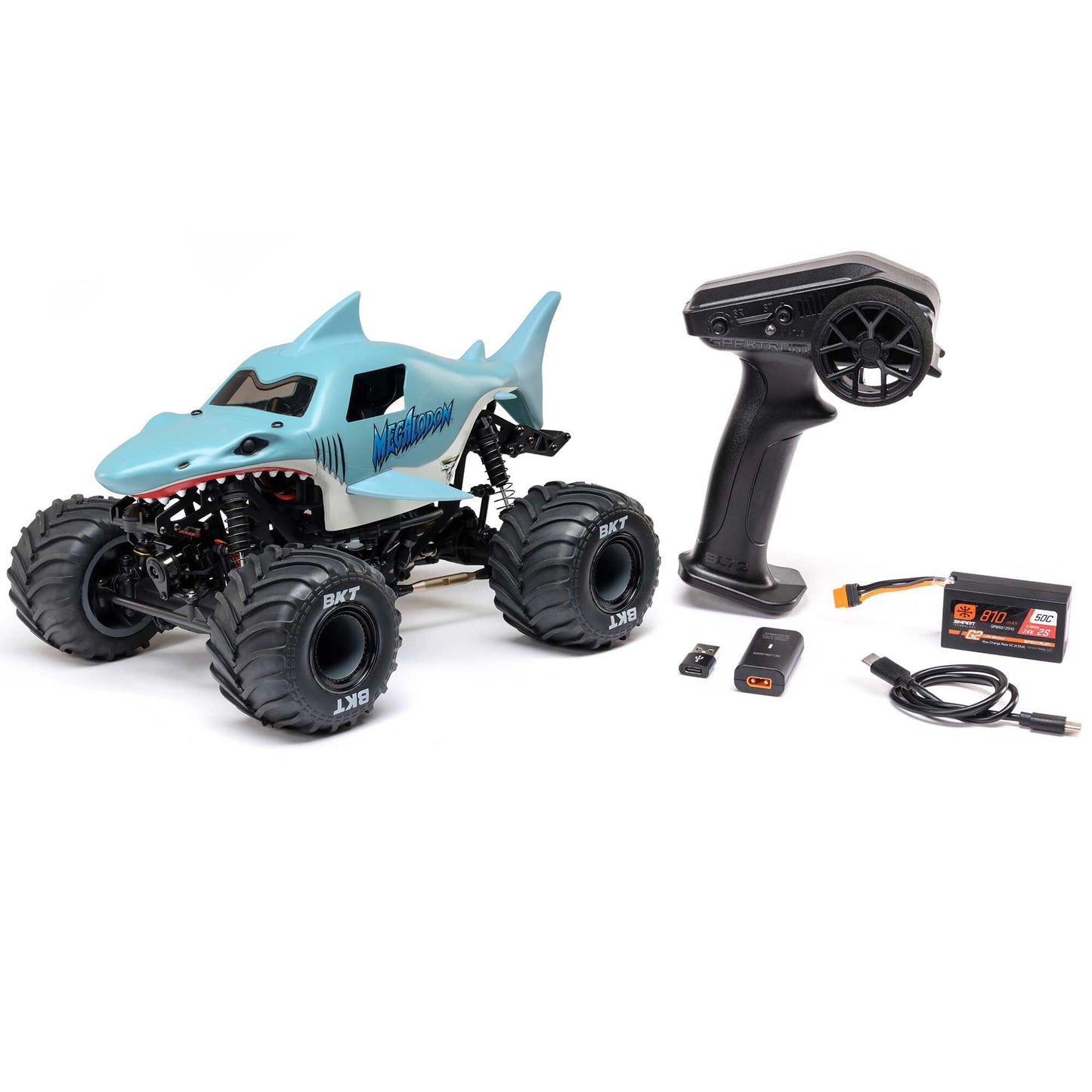 Mini LMT 4X4 RTR Brushed Monster Truck, Megalodon