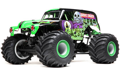 LMT 4X4 Solid Axle Monster Truck RTR, Grave Digger