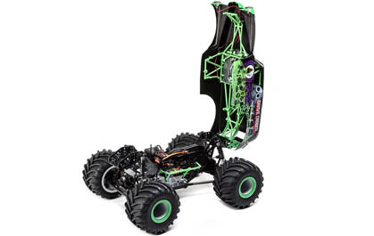 LMT 4X4 Solid Axle Monster Truck RTR, Grave Digger