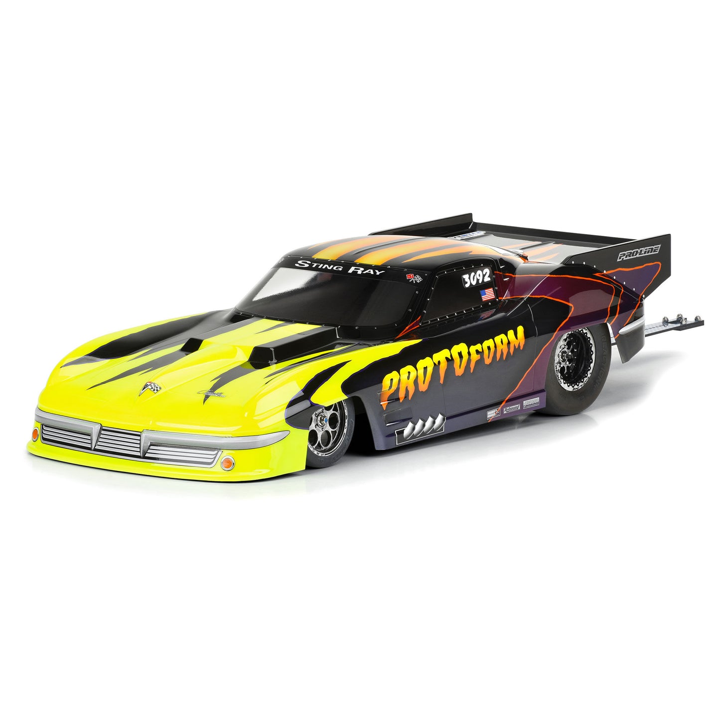 1/10 1963 Corvette Stingray Pro Mod CLEAR BODY