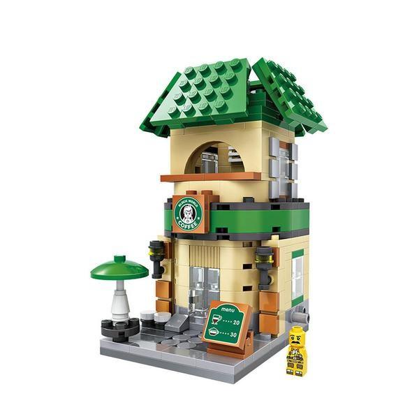 Starbucks | LOZ 1608 Mini Block Building Bricks Set