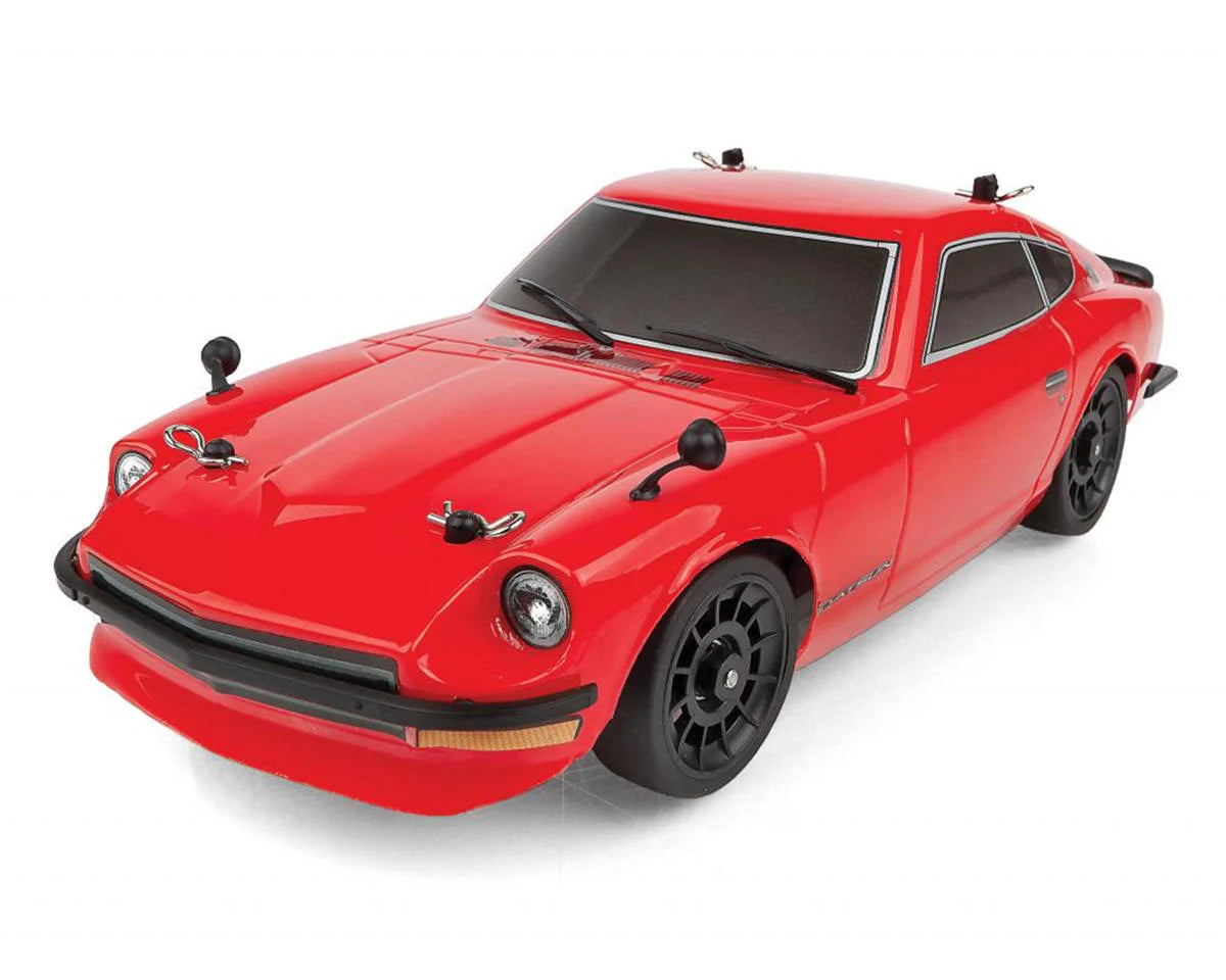 Team Associated SR27 Datsun 240Z 1/27 RTR Electric On-Road Touring Car Combo (RED} COMBO RTR