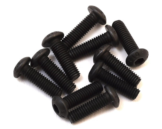 Team Associated 3x10mm Button Head Hex Screw (10)