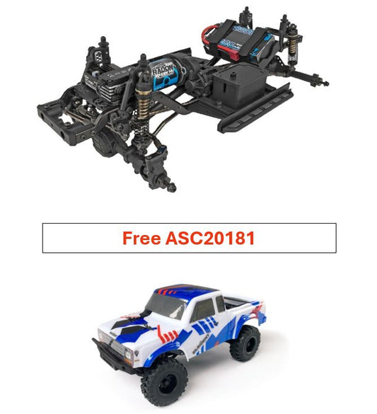 Element RC 1/10 Enduro Builders V3 4x4 Kit - With Free mini crawler ASC20181