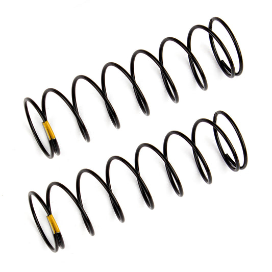 Rear Shock Springs, Yellow, 2.30 lb/in, for B6.1 (61mm)