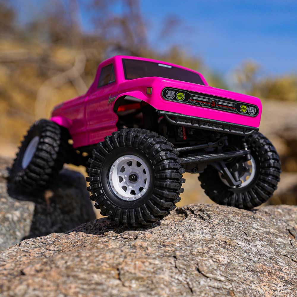 Ascent-18 RC Crawler - 1:18 Brushed Electric Rock Crawler (PINK)