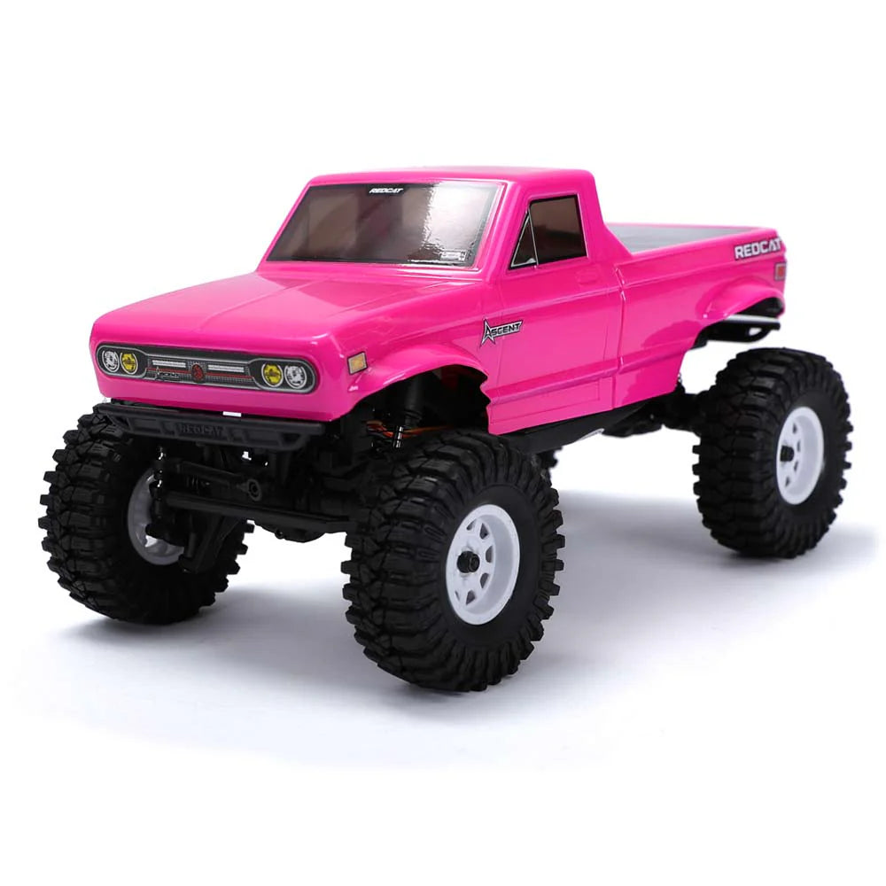 Ascent-18 RC Crawler - 1:18 Brushed Electric Rock Crawler (PINK)