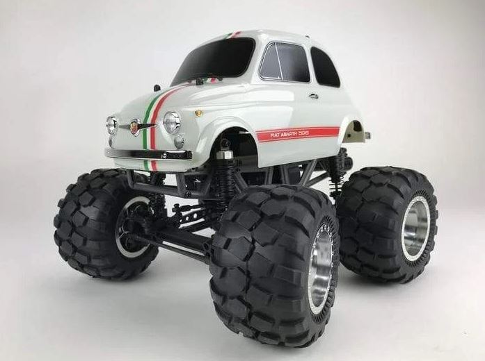 Fiat Abarth 595 1/12 Scale 2wd RTR Monster Truck