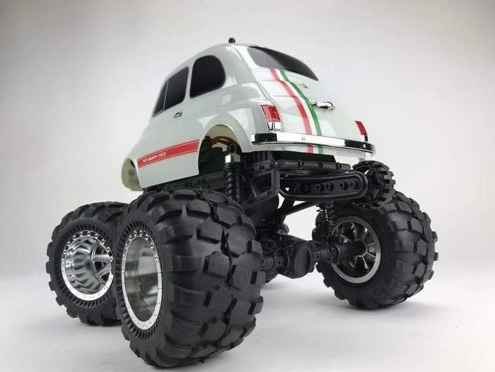 Fiat Abarth 595 1/12 Scale 2wd RTR Monster Truck