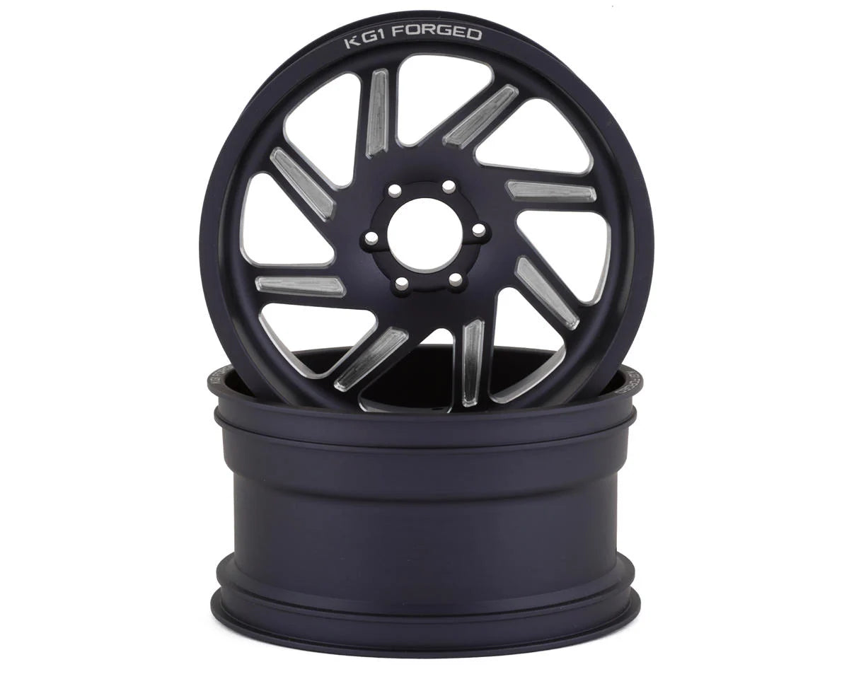 KG1 Forged Spool KF011 CNC Aluminum Wheel (Gunmetal) (x2)