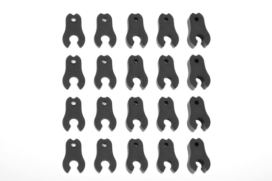 Caster Clips Set - 1 to 4.5mm - 1 Set