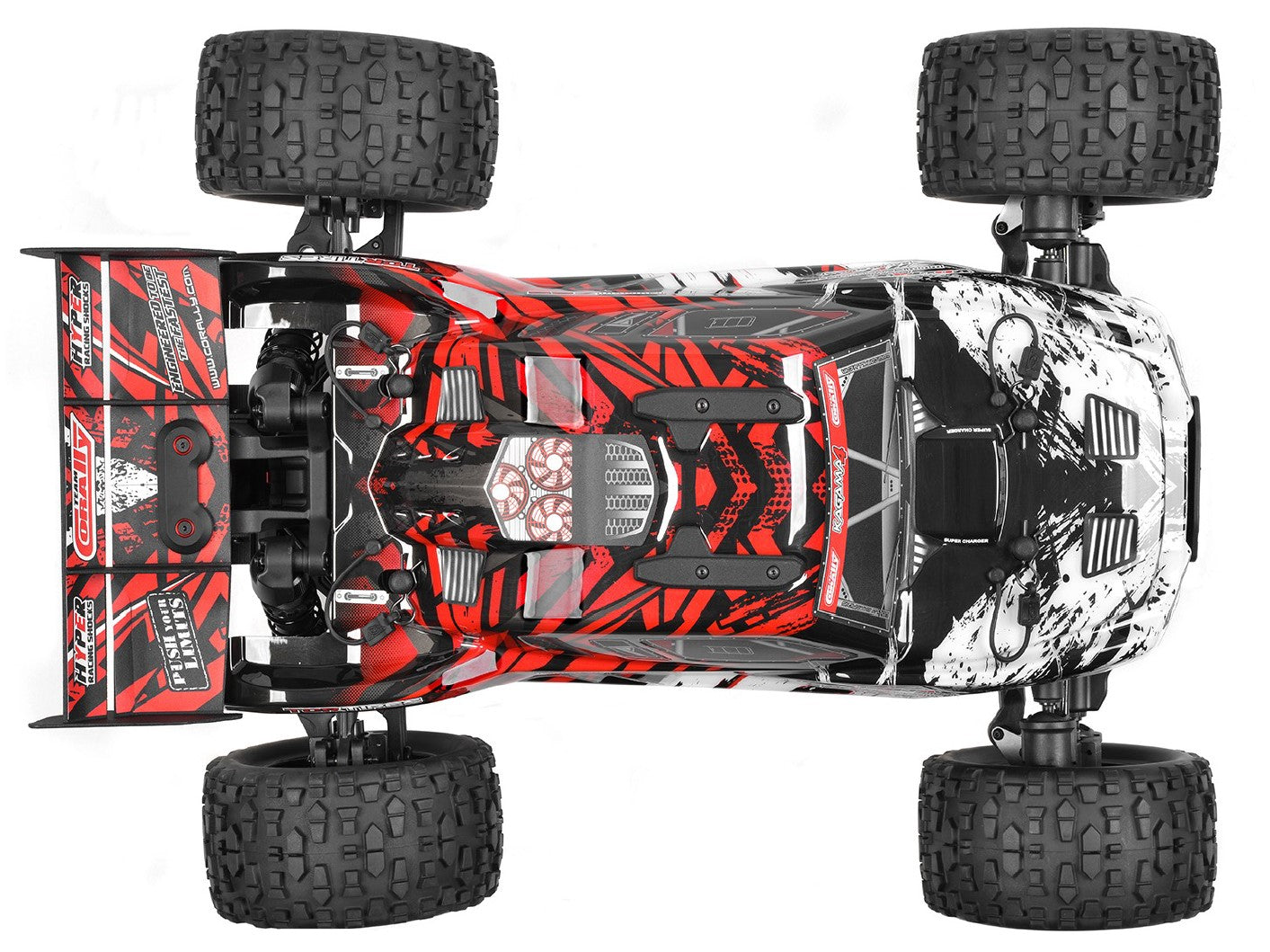 Kagama 4 XL 4S Monster Truck, RTR Version, Red