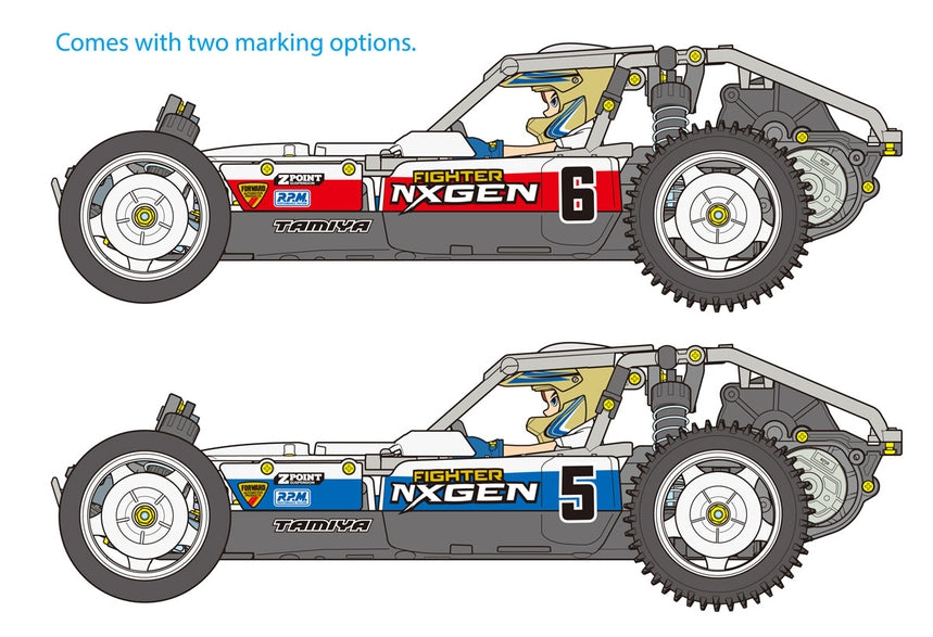 Tamiya Fighter NXGEN 1/10 2WD Electric Off-Road Buggy (DT-04)