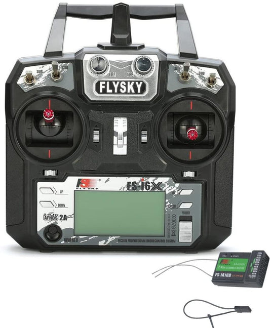 Flysky i6X 2.4Ghz 10 Channel Dual Stick Radio