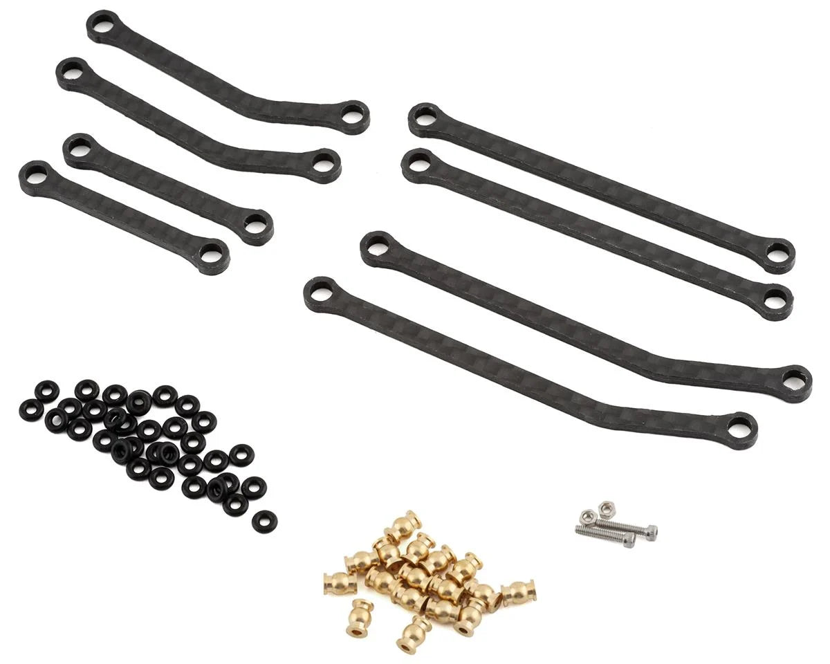 SCX24 Deadbolt High Clearance Carbon Fiber Links