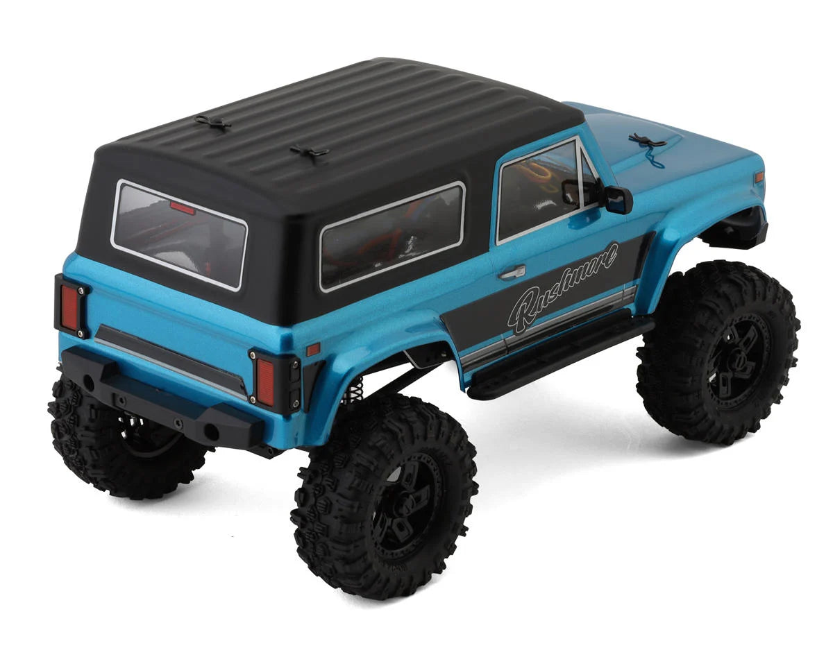 CR-18P Rushmore 1/18 RTR Micro Crawler w/Brushless Motor (Metallic Cyan)