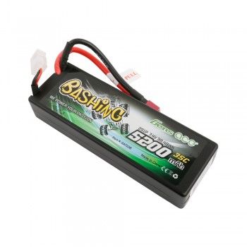 Gens Ace Bashing 5200mAh 2S1P 7.4V 35C Lipo DEANS