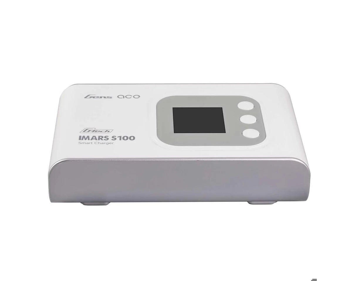 IMars S100 Smart Balance AC Battery Charger (6S/10A/100W) - WHITE