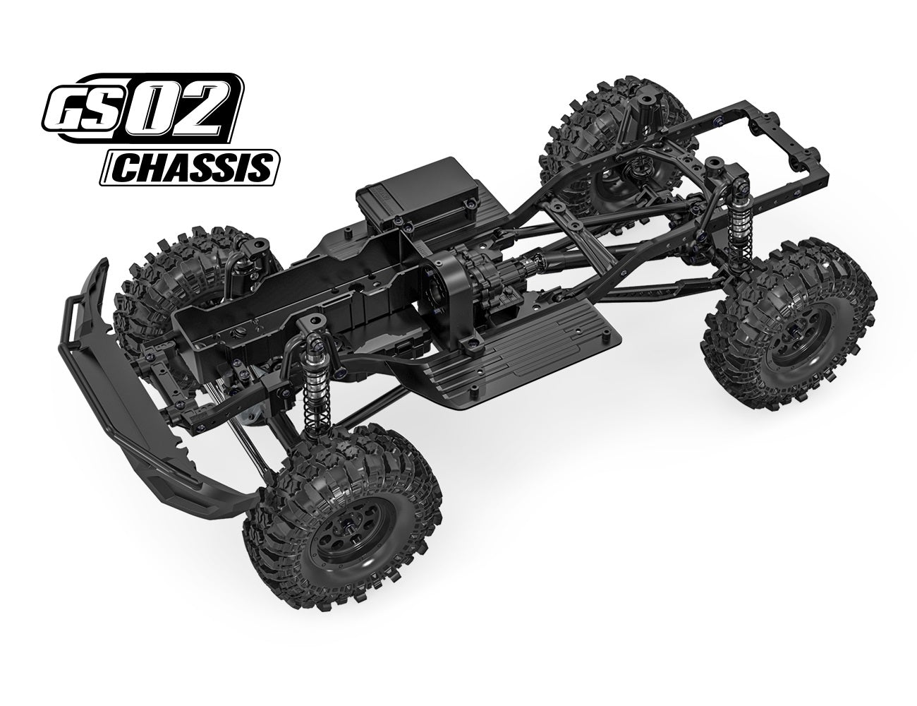 GS02 Komodo Double Cab TS 1/10 Scale Trail Crawler KIT