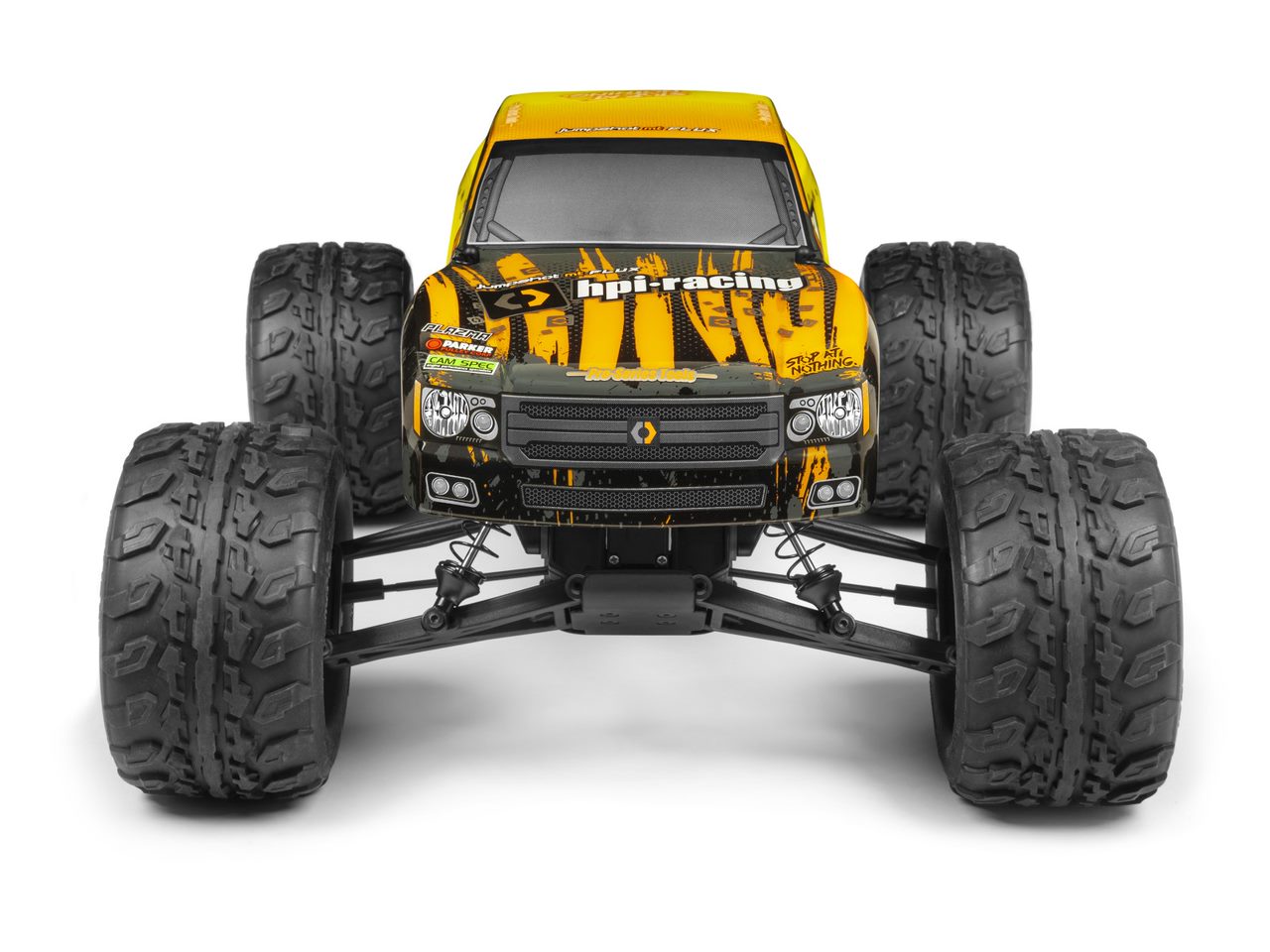 Jumpshot 1/10 Monster Truck Flux 2WD Grey / Yellow, RTR