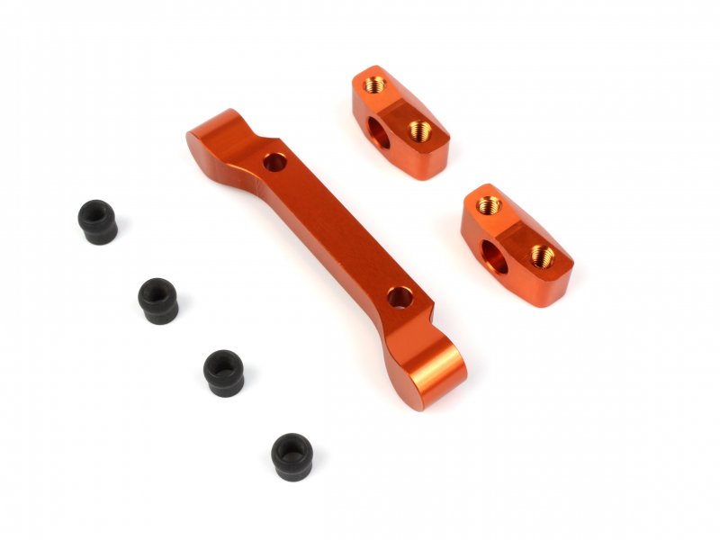 Precision Machined Anodized Aluminum Rear Pivot Block (3 deg)