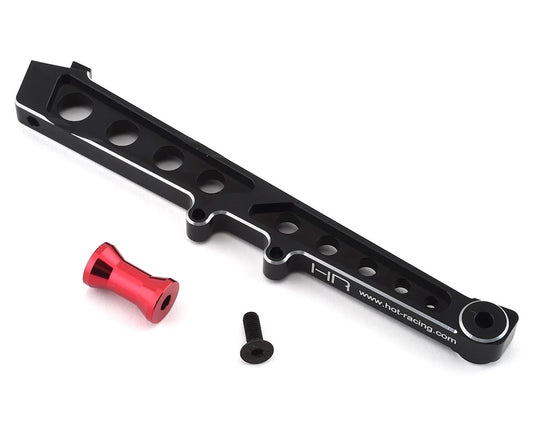 Arrma 1/7 Aluminum Rear Chassis Brace (Black)