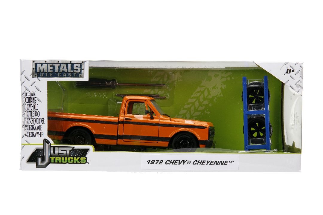 1/24 "Just Trucks" - 1972 Chevy Cheyenne Pickup w/ Rack