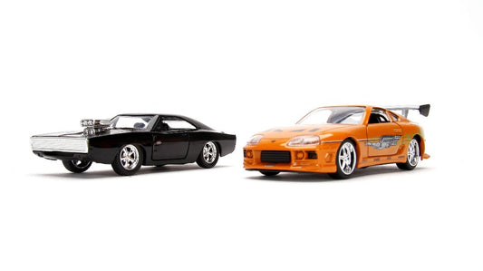 1/32 "Fast & Furious" Twin Pack - Dodge Charger / Toyota Supra
