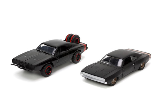 1/32 "Fast & Furious" Twin Pack - Dodge Charger Off Road / Dodge Charger Widebody