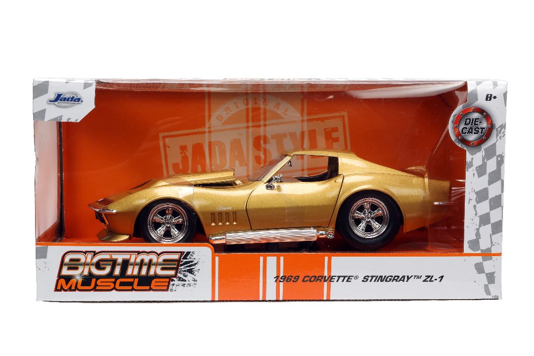 1/24 "BIGTIME Muscle" 1969 Corvette Stingray