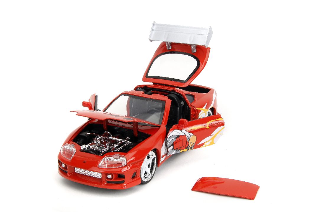 1/24 "Hollywood Rides" - 1995 Toyota Supra w/ One Punch Man