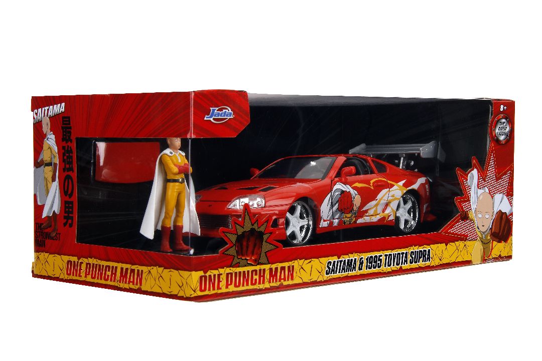 1/24 "Hollywood Rides" - 1995 Toyota Supra w/ One Punch Man