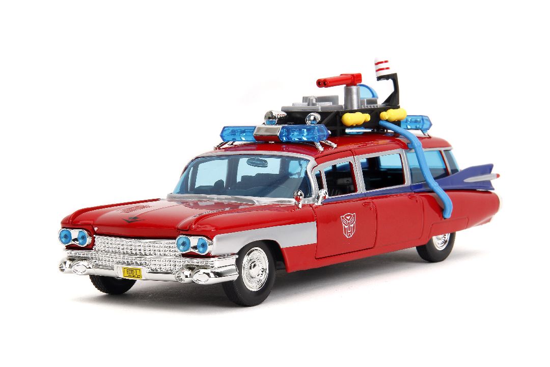 1/24 "Hollywood Rides" Ghostbusters ECTO-1 (G1 Optimus Prime Graphics)