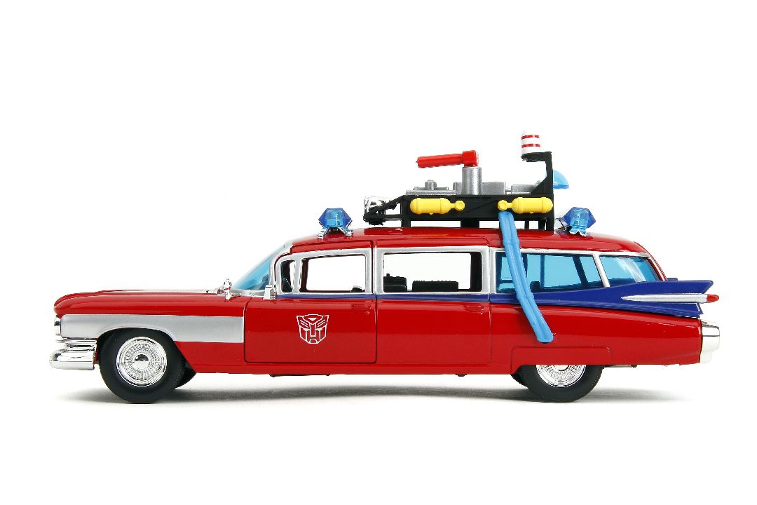 1/24 "Hollywood Rides" Ghostbusters ECTO-1 (G1 Optimus Prime Graphics)