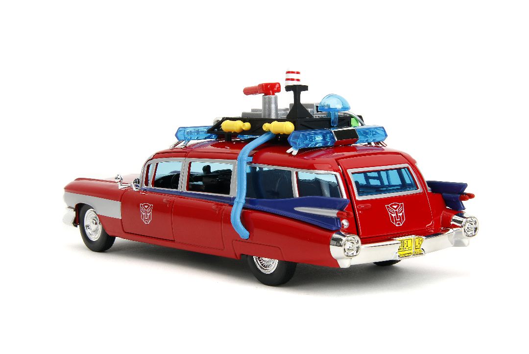 1/24 "Hollywood Rides" Ghostbusters ECTO-1 (G1 Optimus Prime Graphics)