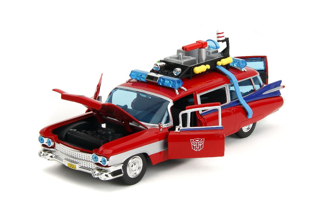 1/24 "Hollywood Rides" Ghostbusters ECTO-1 (G1 Optimus Prime Graphics)