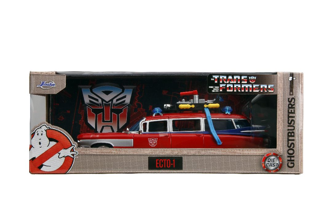 1/24 "Hollywood Rides" Ghostbusters ECTO-1 (G1 Optimus Prime Graphics)