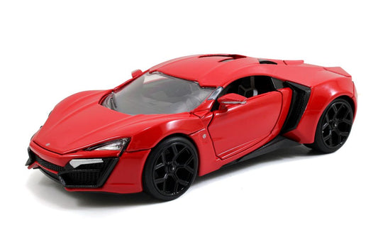 1/24 "Fast & Furious" Lykan Hypersport - Glossy Red