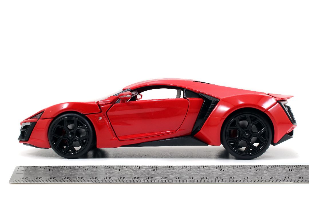 1/24 "Fast & Furious" Lykan Hypersport - Glossy Red