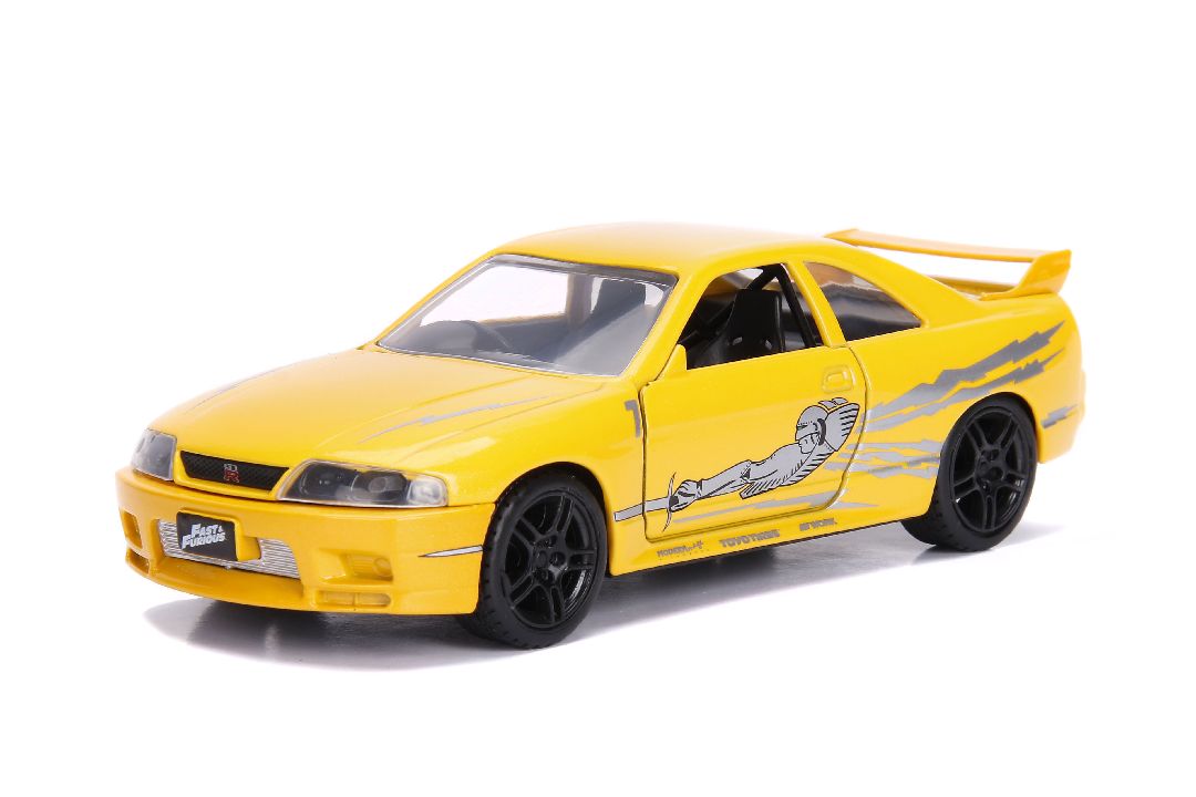 1/32 "Fast & Furious" 1995 Nissan Skyline GT-R (R33) Yellow