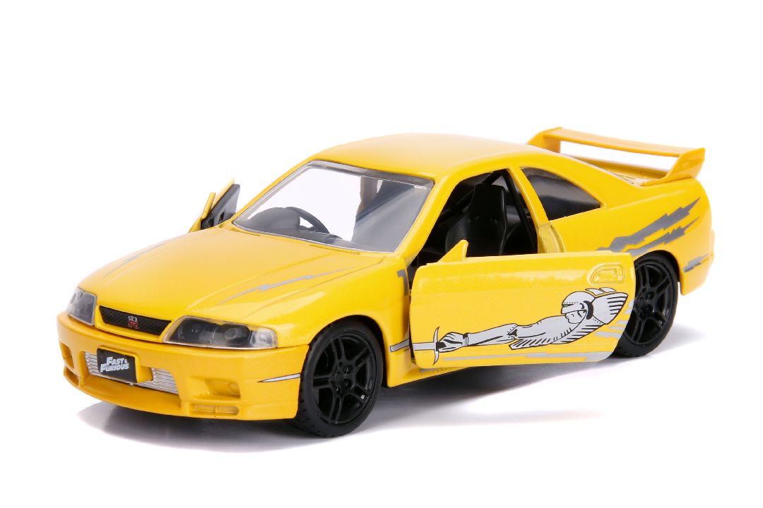 1/32 "Fast & Furious" 1995 Nissan Skyline GT-R (R33) Yellow