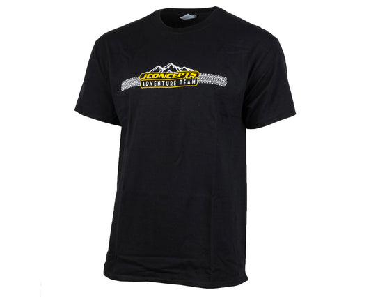 JConcepts "Adventure" T-Shirt (Black) PICK YOUR SIZE