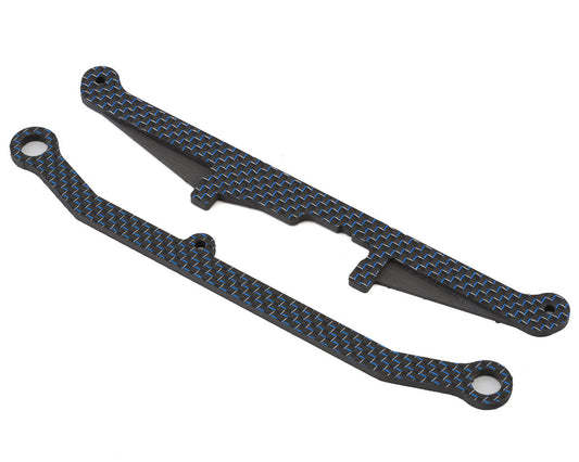 Regulator Carbon Fiber Steering Rack & Rear Lockout (Blue)