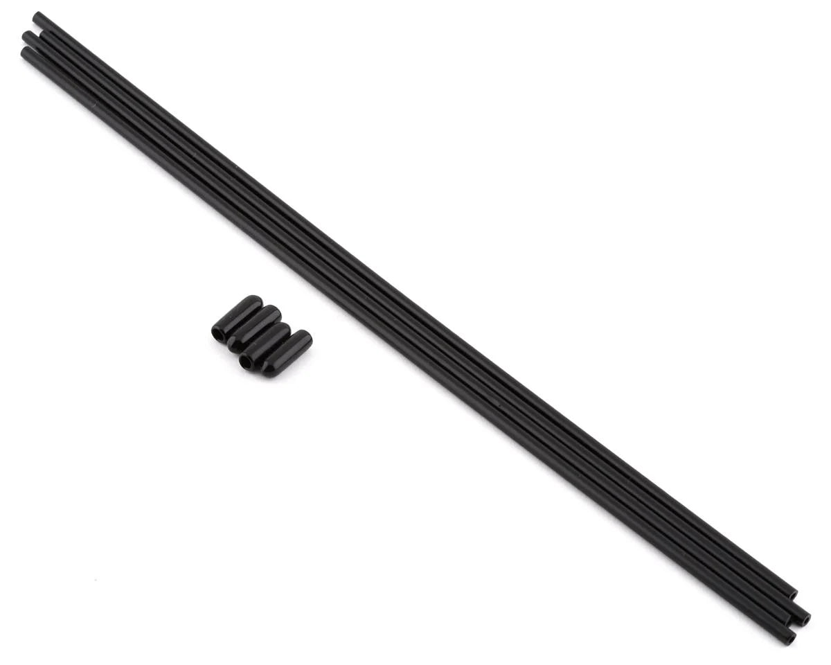 Antenna Tubes & Antenna Caps (Black) (x4)