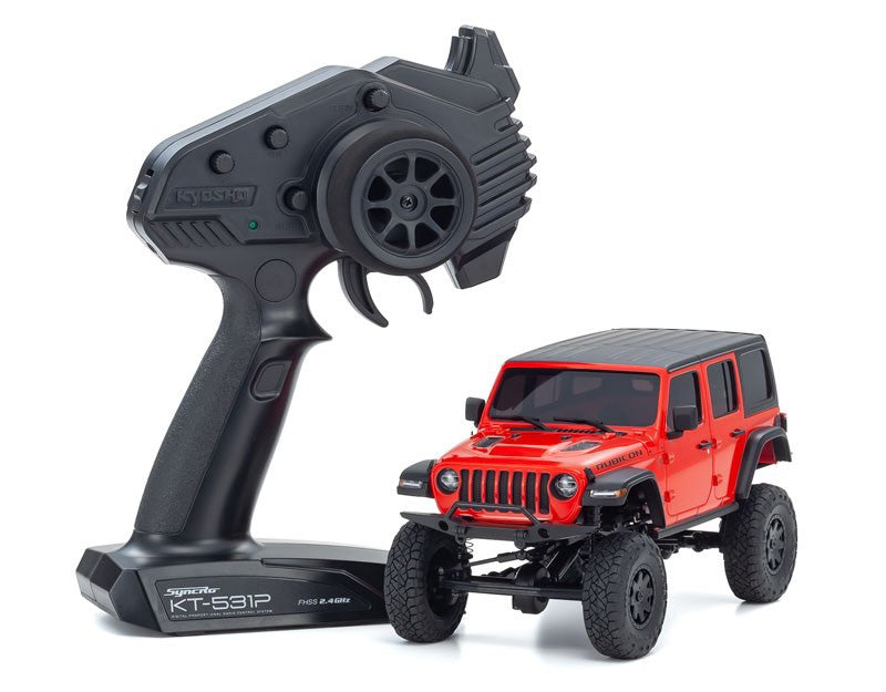 MINI-Z 4x4 Jeep Wrangler Firecracker Red