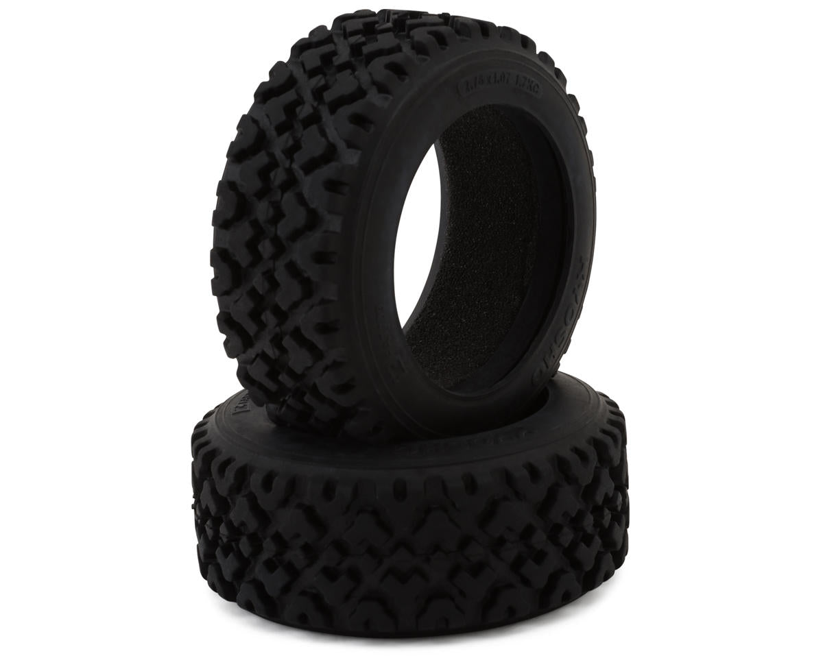 Kyosho FZ02-R Vintage Rally Tires (2) (Medium) w/Foam Inserts