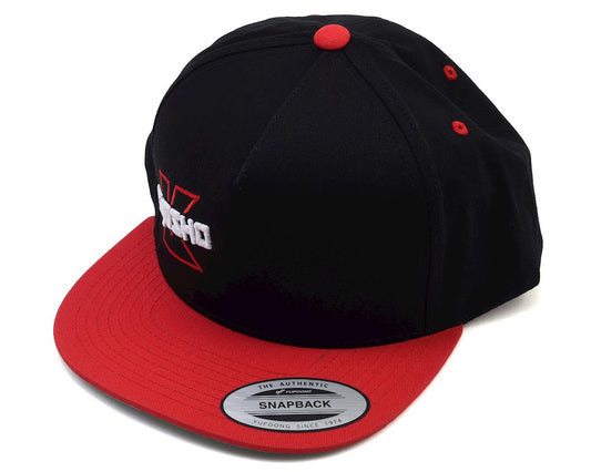 Snap Back Hat (Red) (One Size Fits Most)