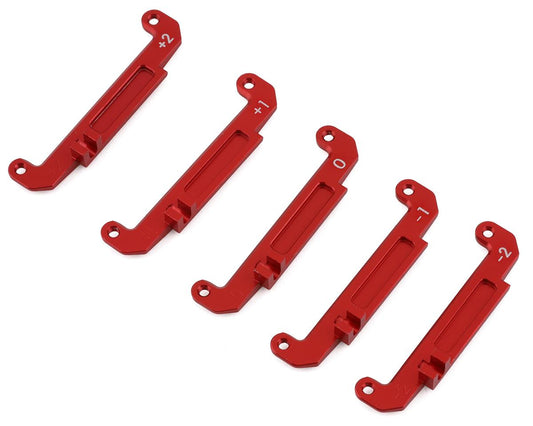 Setting Steering Plate Set (Red) (5)