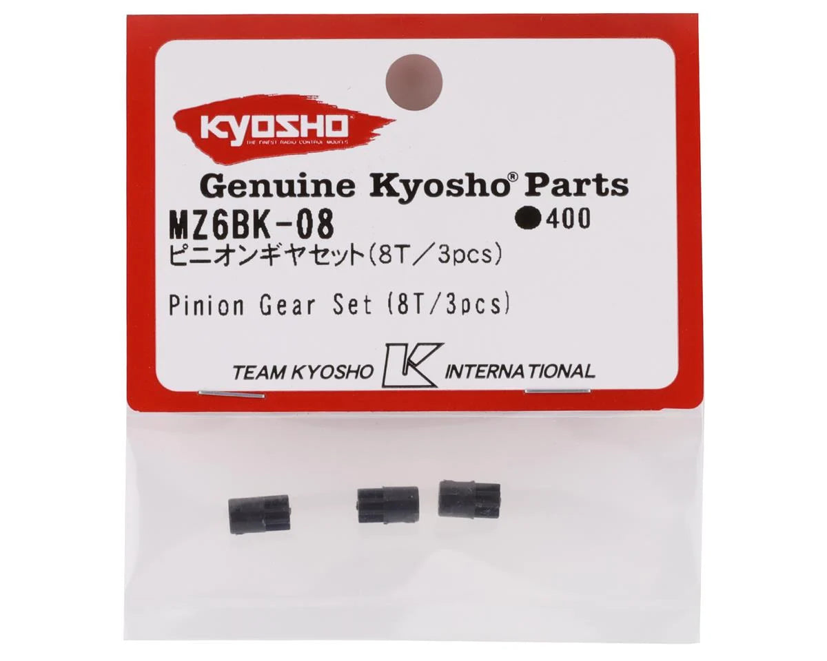 Kyosho Mini-Z Pinion Gear Set (3) (8T)