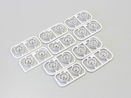 Multi Offset Wheel Set II, for Mini-Z, White (20pcs)